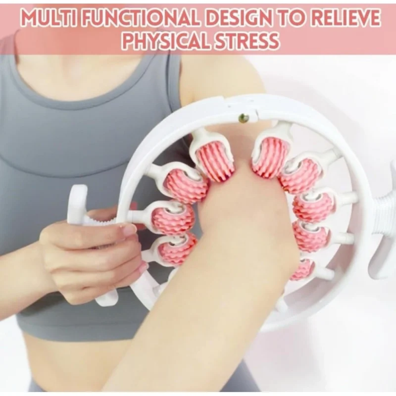 Cellulite Massager Roller (Pink) - Image 4