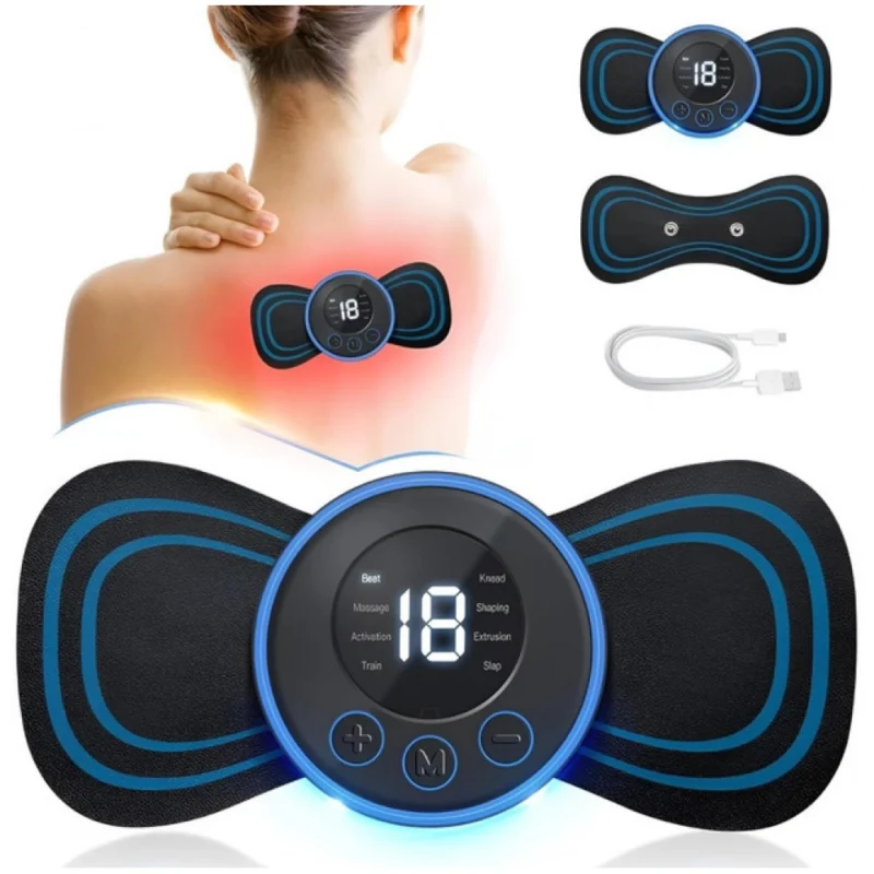 Pack of 2 Butterfly Massager (Black)