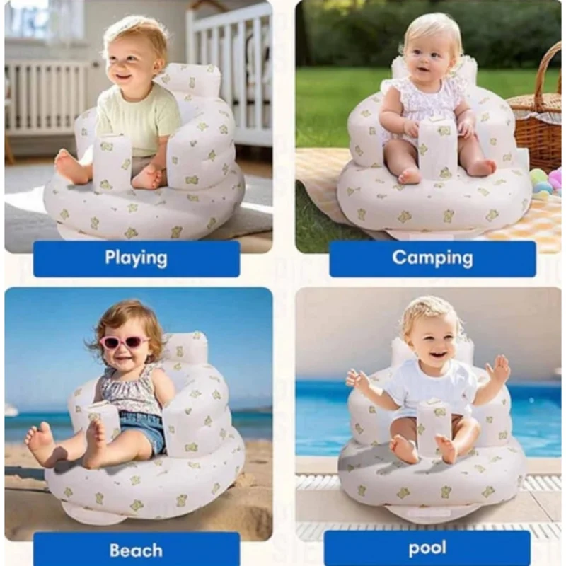 Baby Inflatable Sofa (Multicolor) - Image 3