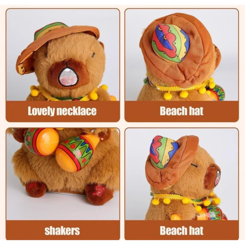 Alternative view of Capybara Toy (Brown)