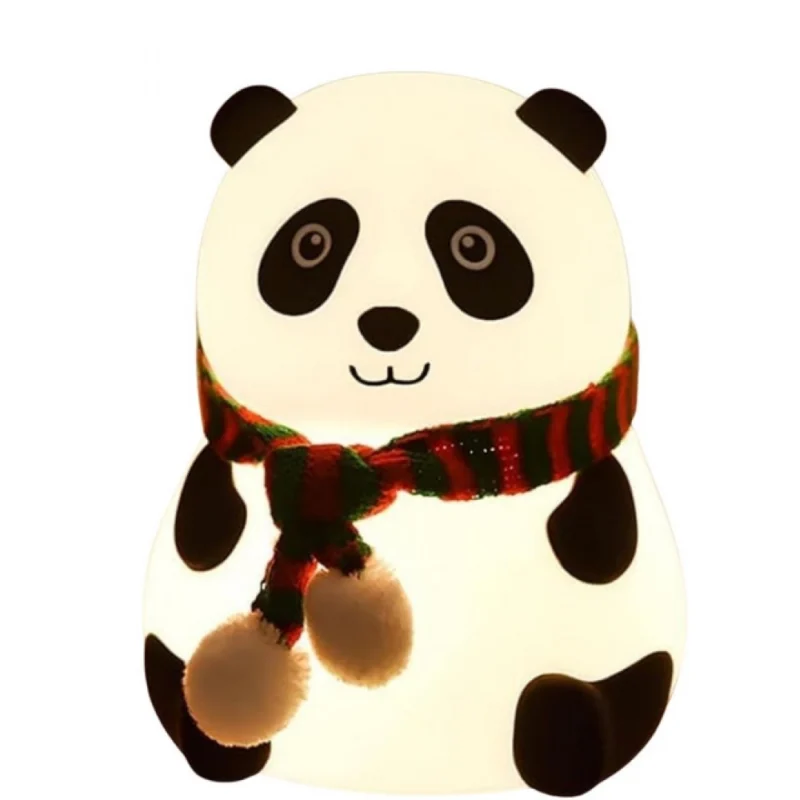 Silicon Panda Lamp (White) - Image 4