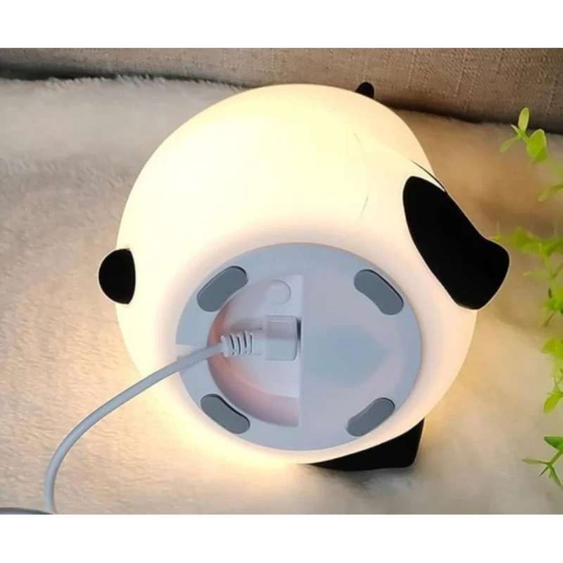 Silicon Panda Lamp (White) - Image 3