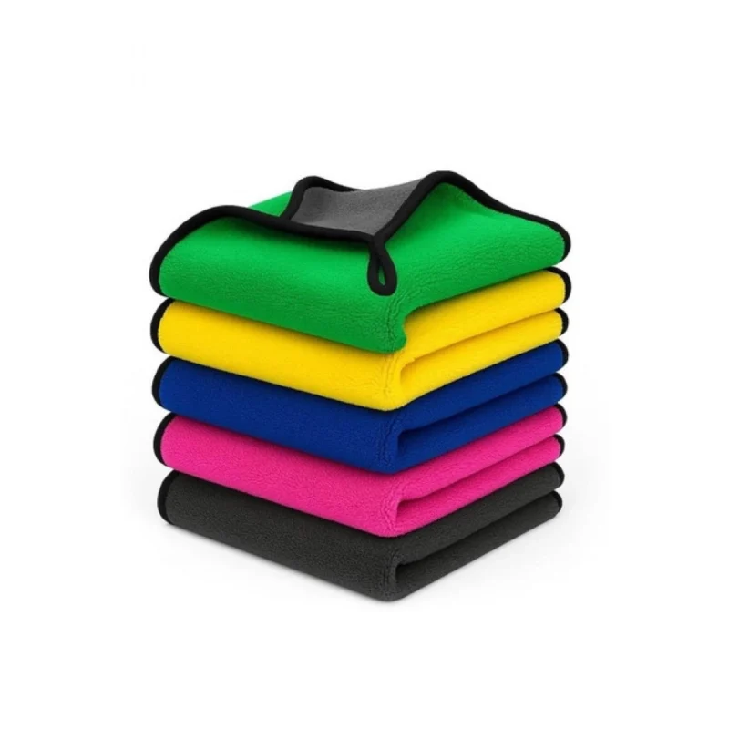 Pack of 3 Microfiber Car Cleaning Towel (Multicolor) - Image 5