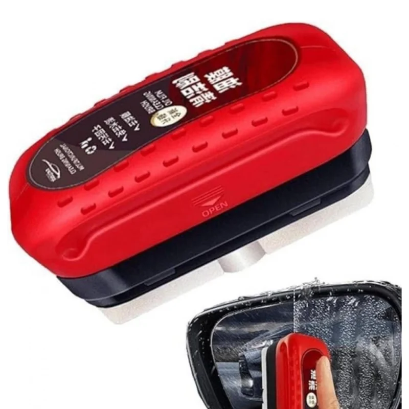 Pack of 3 Automotive Oil Film Cleaning Brush (Red-Black) - Image 5