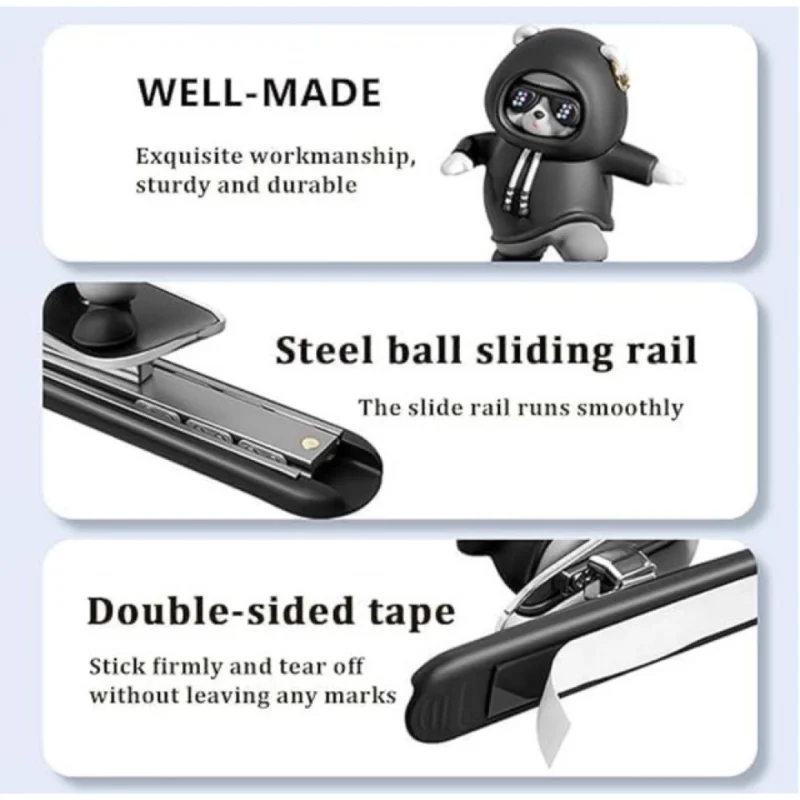 Alternative view of Car Slidder Panda (Black)