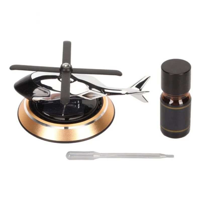 Alternative view of Solar Car Helicopter (Gold)