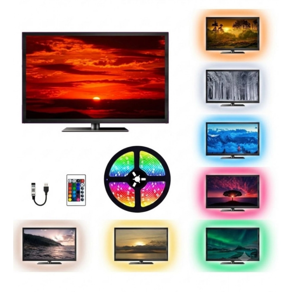 5M RGB LED Strip Light for TV Backlight (Multicolor) - Image 5