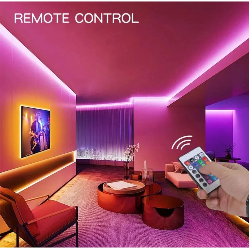 5M RGB LED Strip Light for TV Backlight (Multicolor) - Image 3