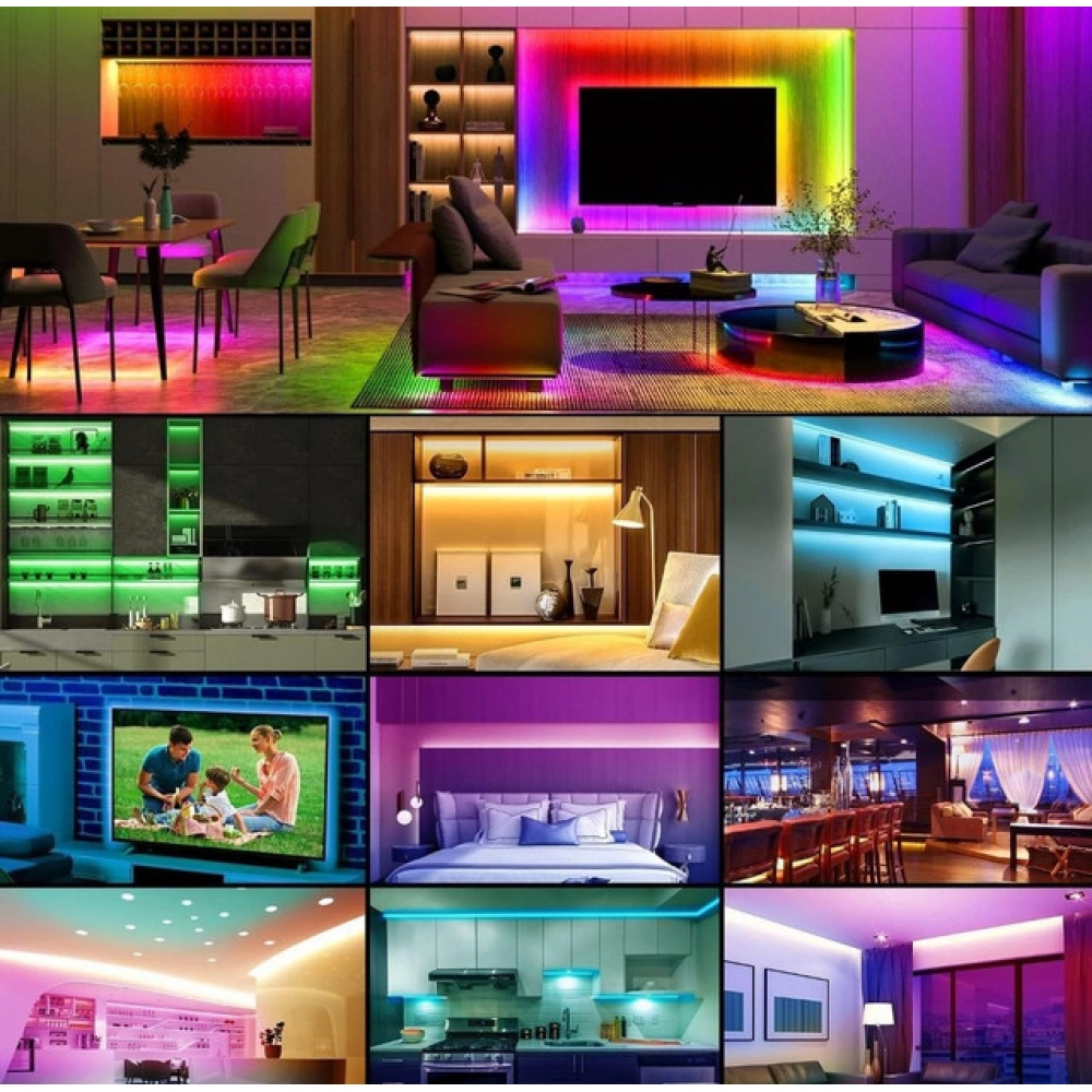 5M RGB LED Strip Light for TV Backlight (Multicolor) - Image 2