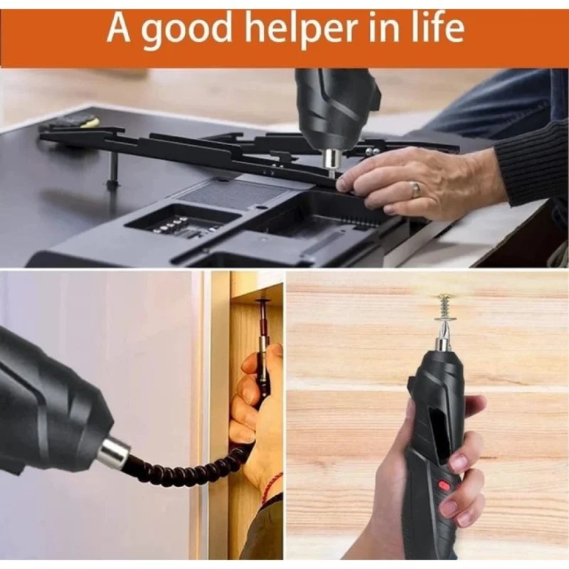 47 in 1 Electric Screwdriver (Black) - Image 4
