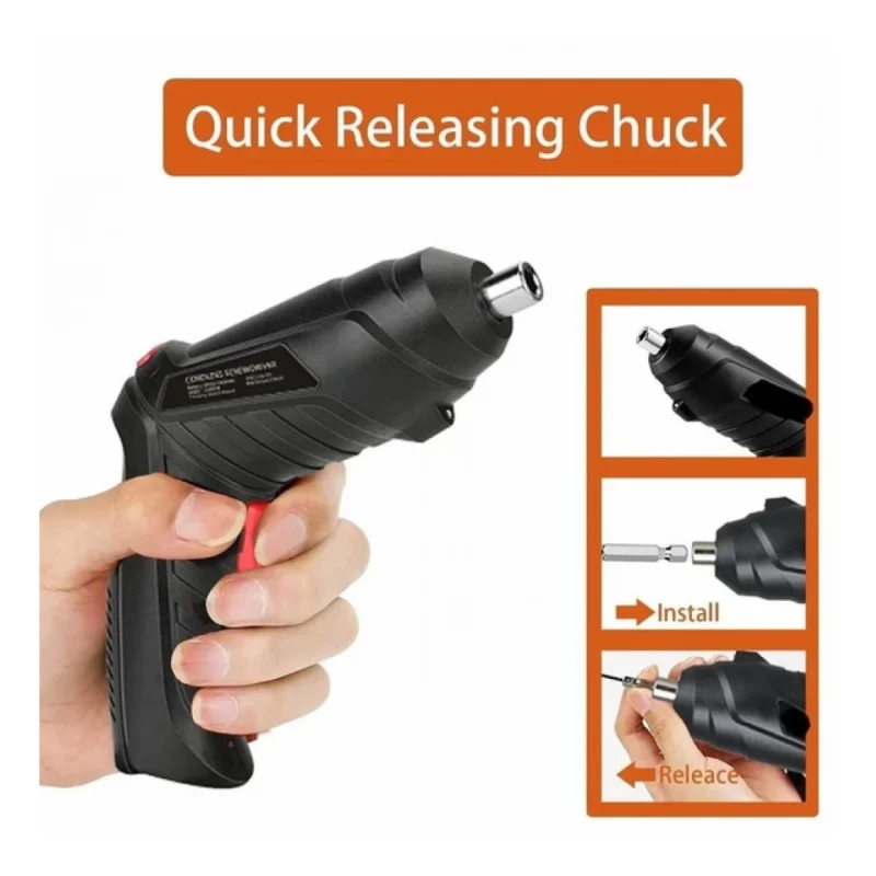 47 in 1 Electric Screwdriver (Black) - Image 3