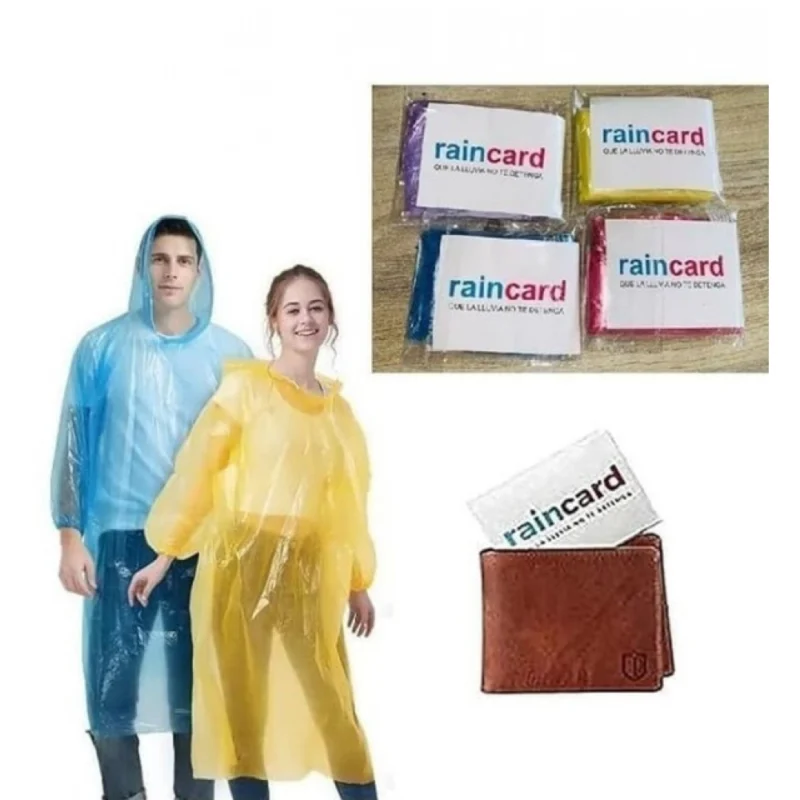 Pack of 10 Rain Card (Multicolor) - Image 2