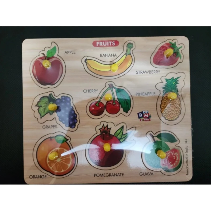 Alternative view of Wooden Puzzle - Fruits | Wood | Educational Toys | 3+ Years