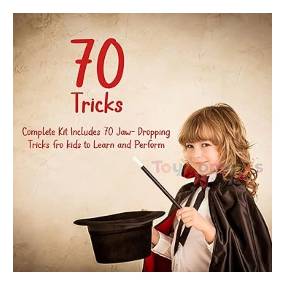 Art Of Magic Tricks including 70 Tricks | Cardboard | Educational Toys | 3+ Years - Image 5