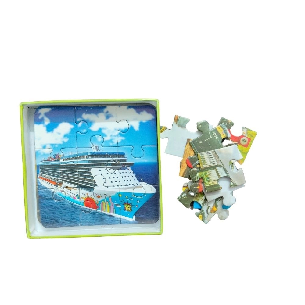 4_Pcs Set Transport Puzzle | Cardboard | Educational Toys| 3+ Years - Image 3