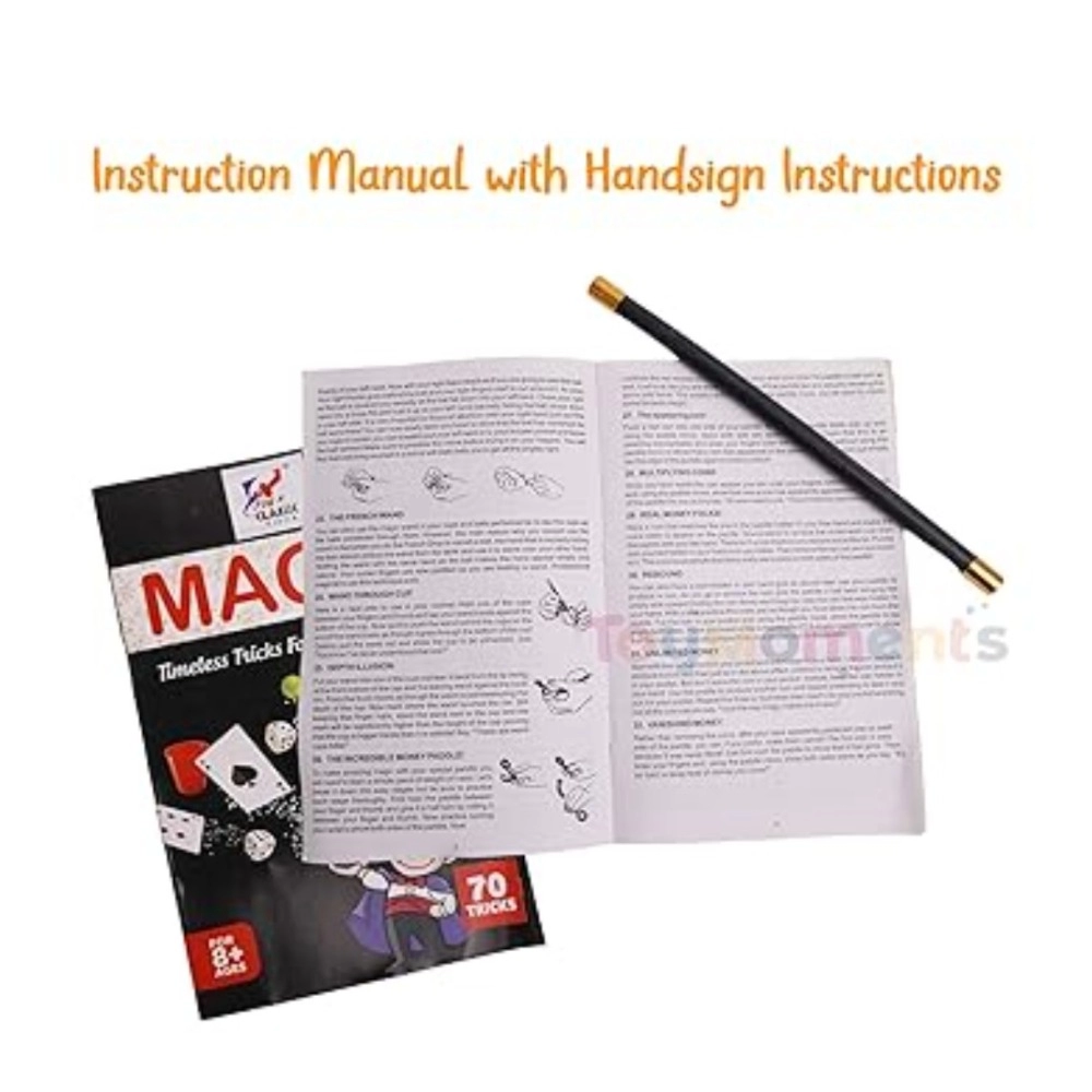 Art Of Magic Tricks including 70 Tricks | Cardboard | Educational Toys | 3+ Years - Image 4
