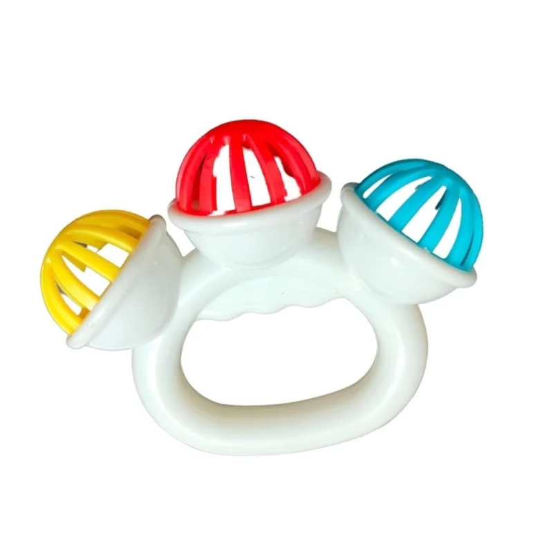 12_pcs set Rattle | Plastic | Toys| 3+ Months - Image 4