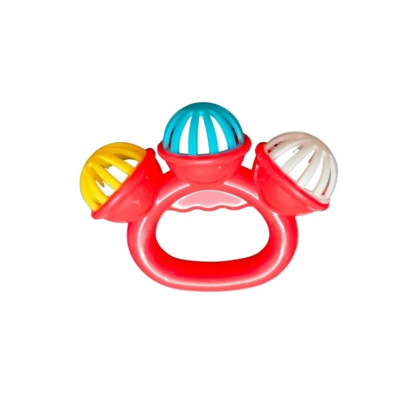 12_pcs set Rattle | Plastic | Toys| 3+ Months - Image 3