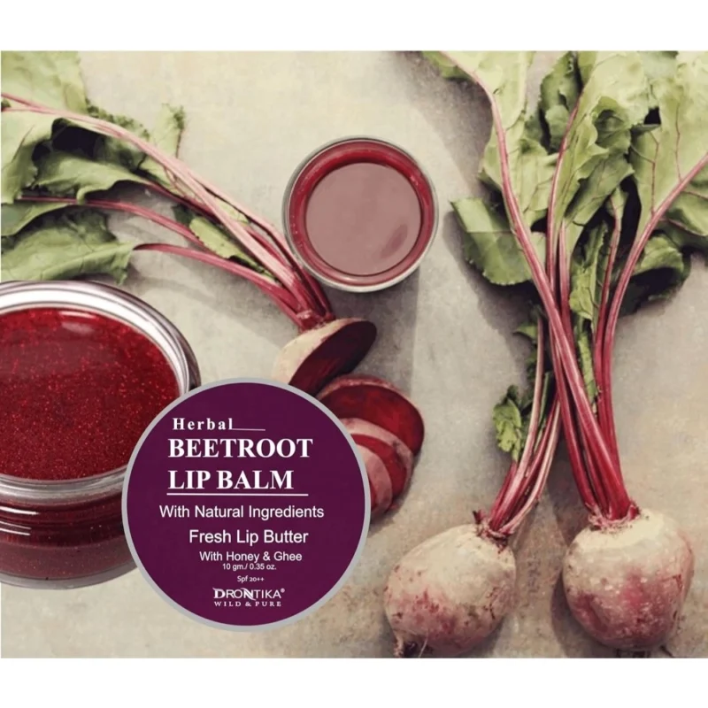 Unisex Herbal Dark And Chapped Lips Beetroot & Rose Lip Balm Pack Of 2  (10gm) - Image 3