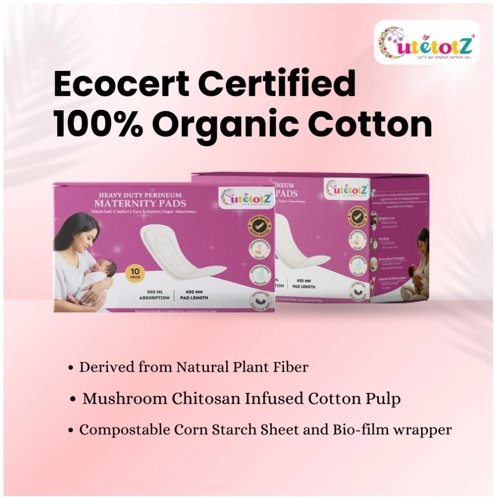 CutetotZ Organic Cotton Maternity Pads - Image 3