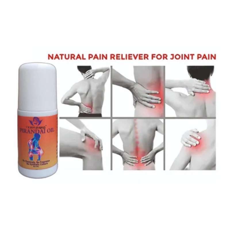 Devi Herbal Pirandai Pain Relief 50 ML Oil - Natural, Chemical-Free Oil - Image 4