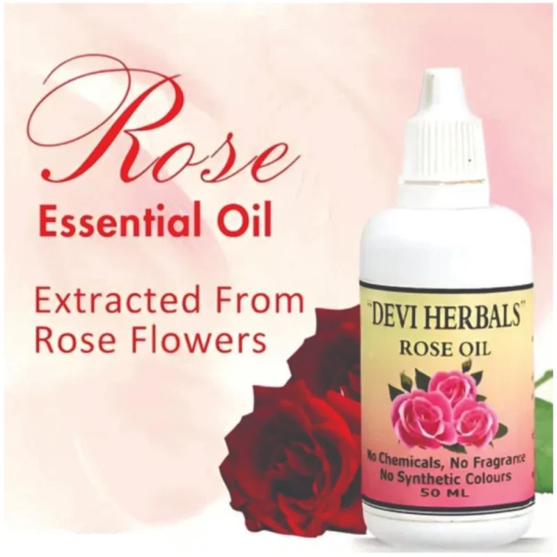Alternative view of Devi herbal Rose 50ML Oil Natural Pure Herbal Oil