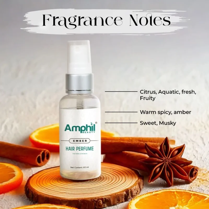 Alternative view of Amphil beauty Ember Unisex Hair perfume 60 ml | Alcohol free | Water based | Paraben Free