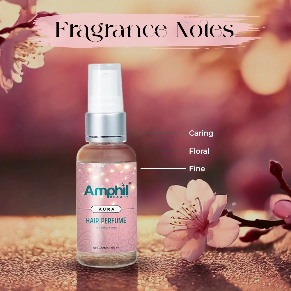 Amphil beauty Aura Unisex Hair perfume 60 ml | Alcohol Free | Water Based | Paraben Free - Image 2