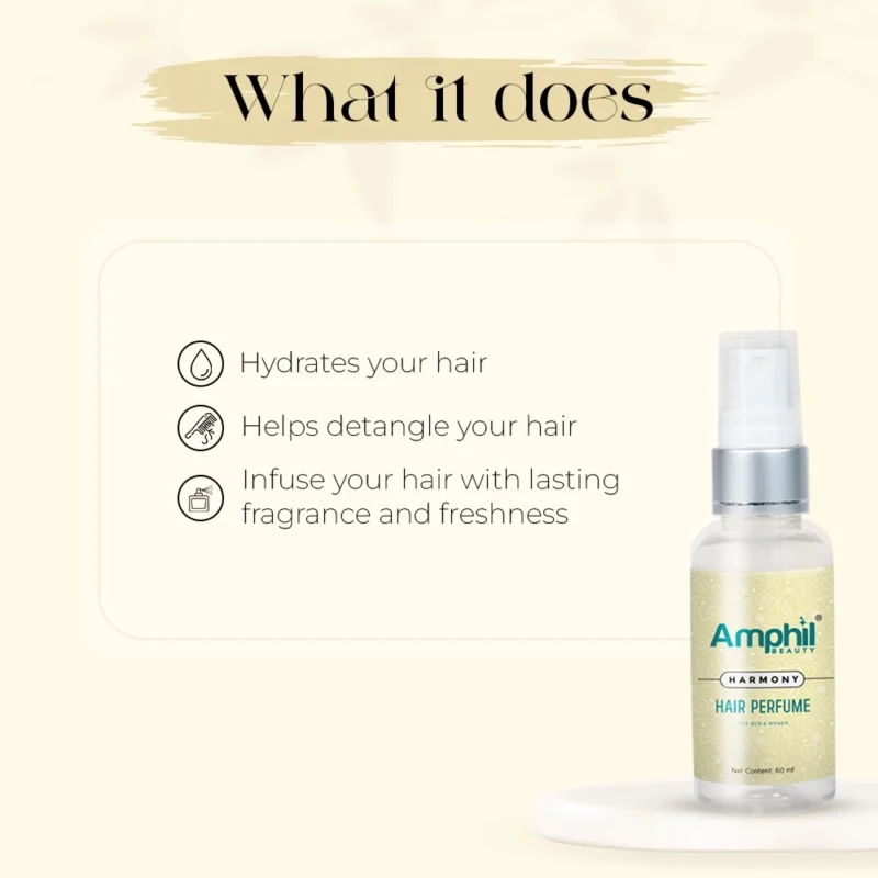 Alternative view of Amphil beauty Harmony Unisex Hair perfume 60 ml | Alcohol Free | Water Based | Paraben Free