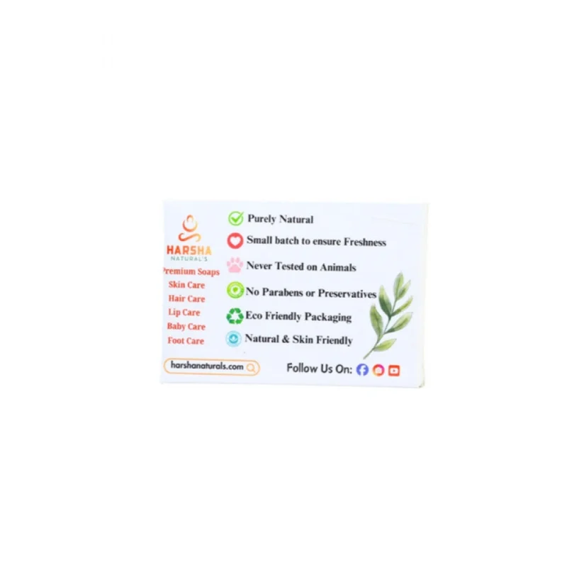 Alternative view of Pack Of_2 Harsha Naturals - Orange Soap (100GM)