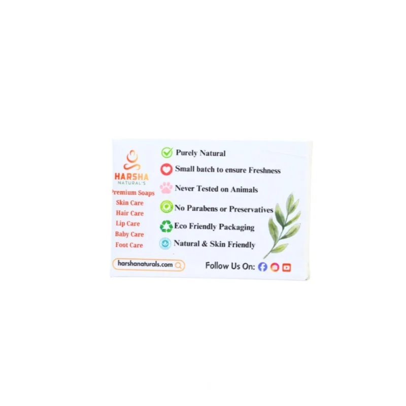 Alternative view of Pack Of_2 Harsha Natural - Red wine Soap (100GM)
