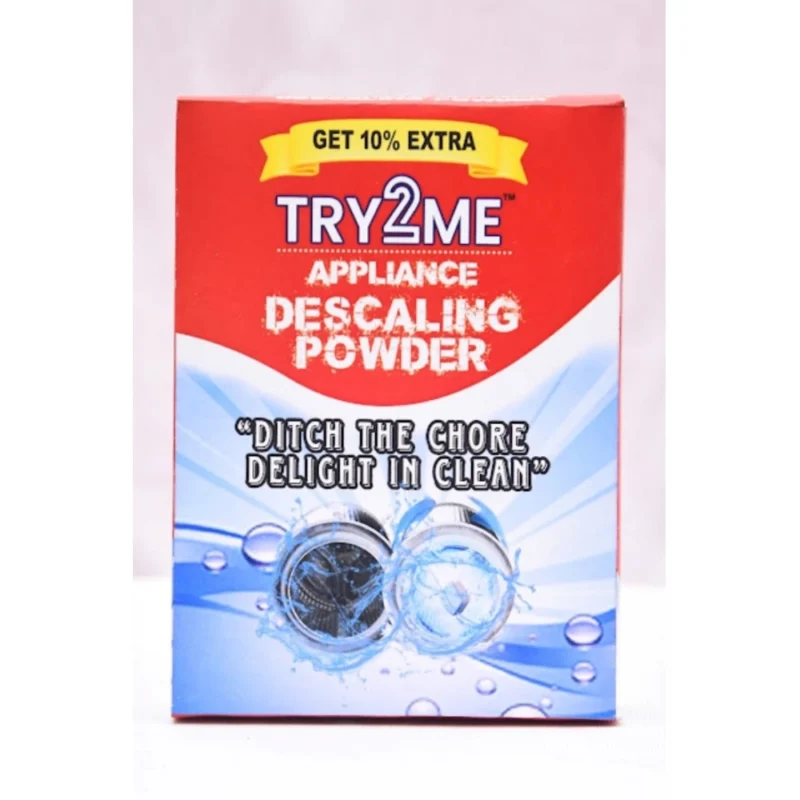 Alternative view of TRY2ME Washing Machine - Appliance Descaling powder (White)