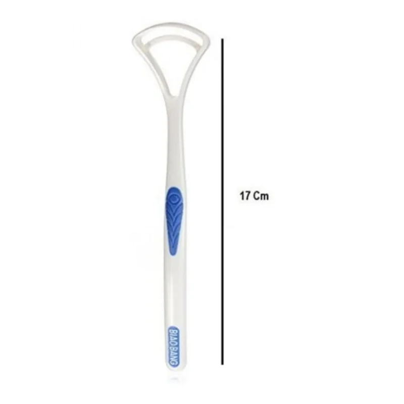 Alternative view of Pack Of 3_Double Edged Plastic Tongue Cleaner (Color: Assorted )