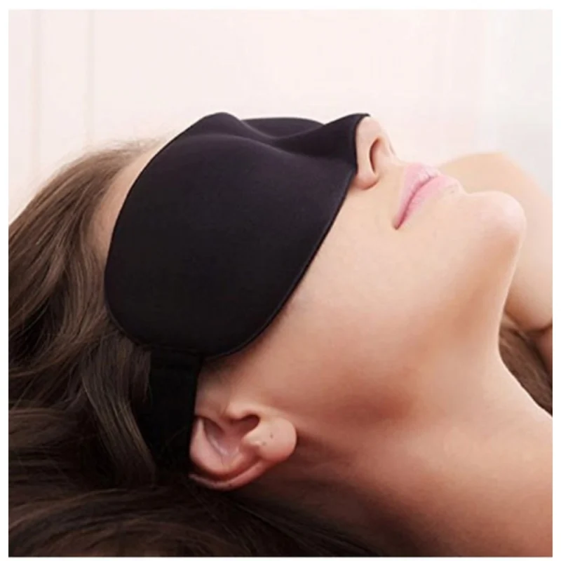 Alternative view of Pack Of 2_Eye Mask for Sleep – Comfortable Relaxing Masks (Color: Assorted )