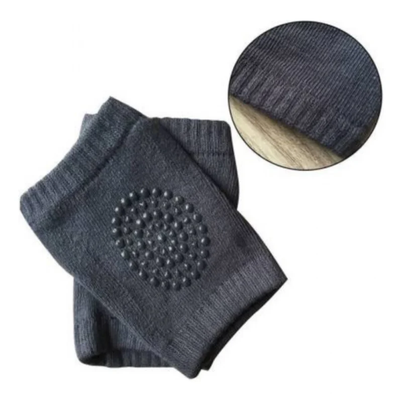 Alternative view of Pack Of 3_Baby Knee Pads – Soft And Comfortable Crawling Protectors (Color: Assorted )