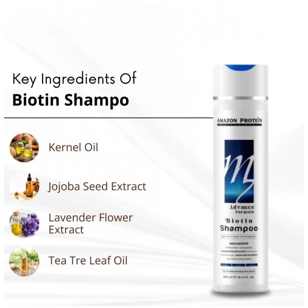 Unisex Protein Biotin Sampoo (300 ML) - Image 3