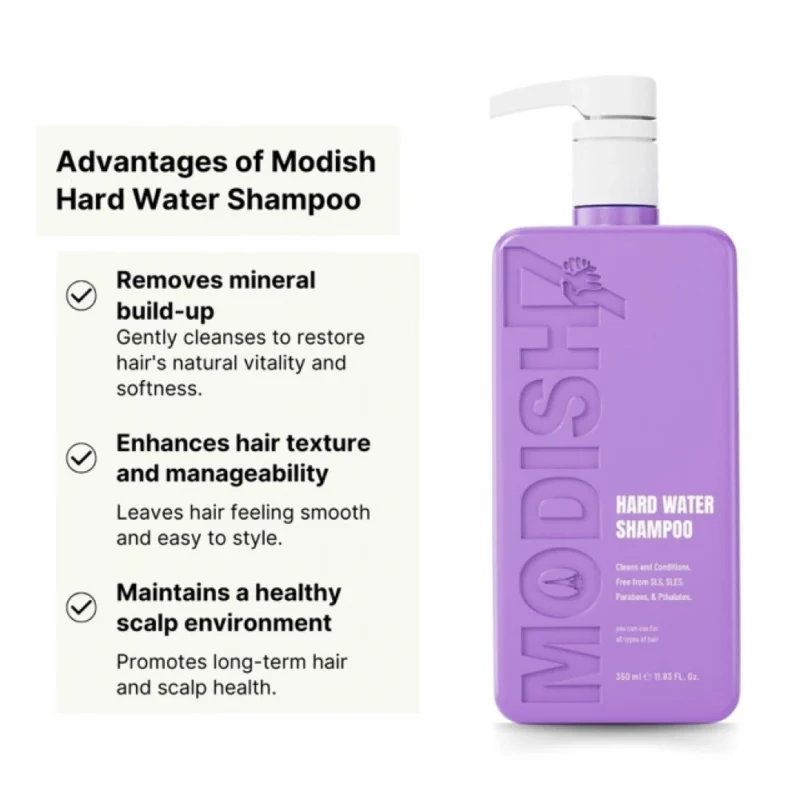 Unisex Protein Hard Water Shampoo (350 ML) - Image 4