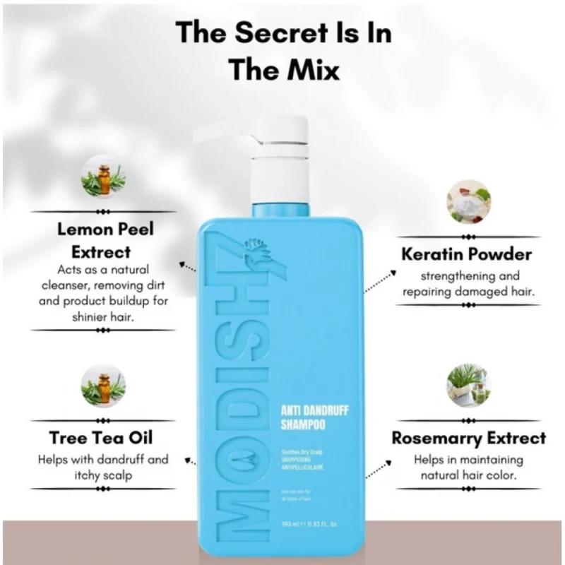 Alternative view of Unisex Protein Anti Dandruff Shampoo (350 ML)