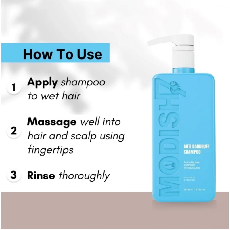 Unisex Protein Anti Dandruff Shampoo (350 ML) - Image 4
