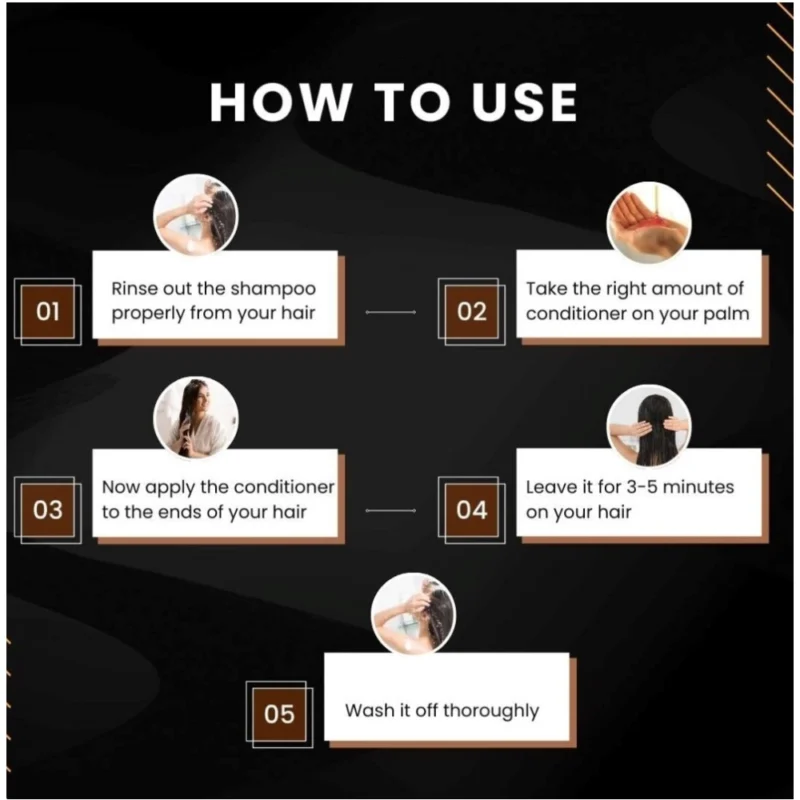 Unisex Protein Anti Dandruff Conditioner (350 ML) - Image 3