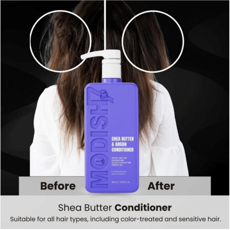Alternative view of Unisex Protein Shea Butter Conditioner (350 ML)