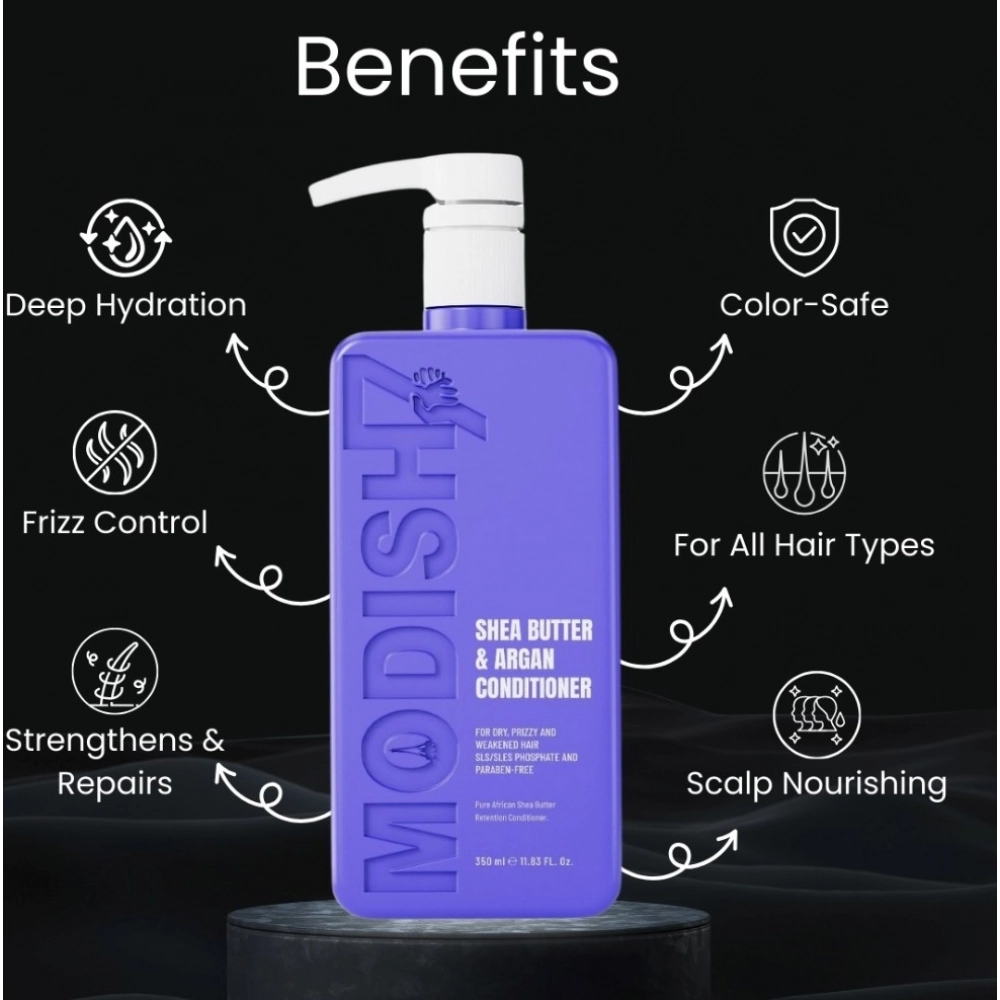 Unisex Protein Shea Butter Conditioner (350 ML) - Image 4