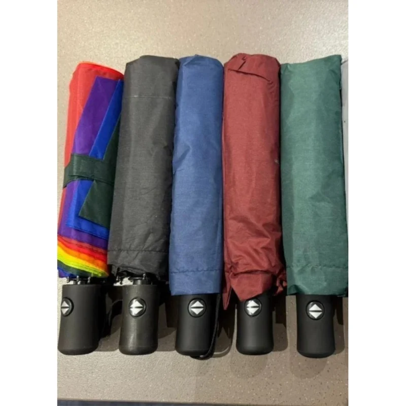 Pack of 2 Auto Open Close UV Umbrella (Blue) - Image 5