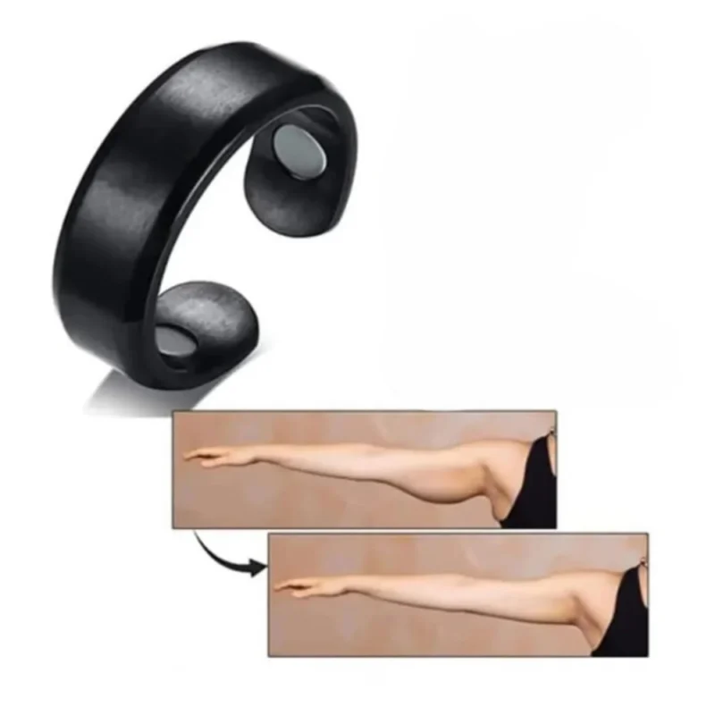 Pack of 3 Beauty Therapy Blood Sugar Control Ring (Black) - Image 3