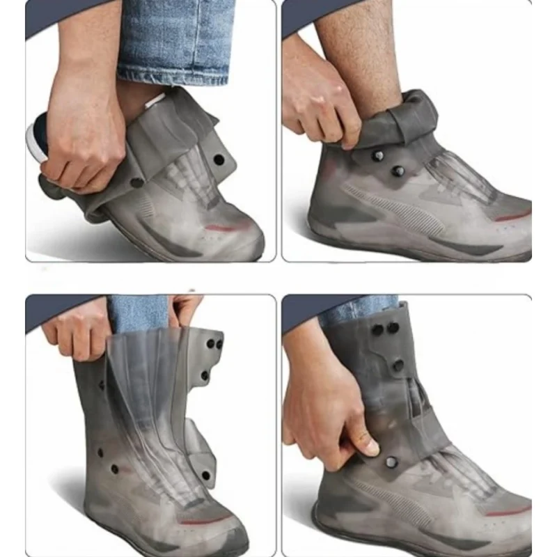 Silicon Shoe Cover (Black) - Image 3