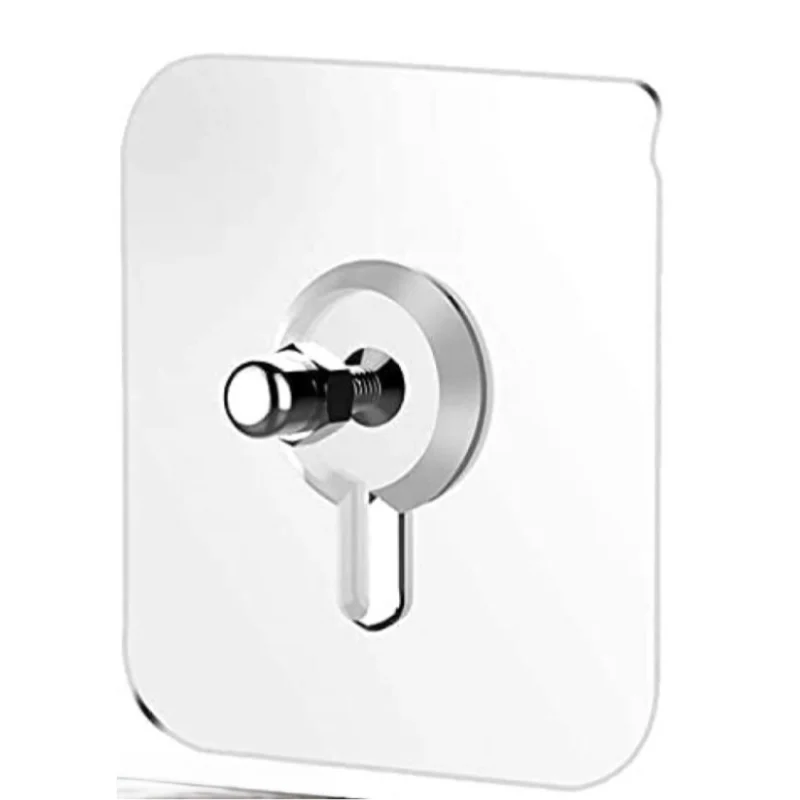 Alternative view of Pack of 25 Acrylic-Metal Wall Hook (Multicolor)