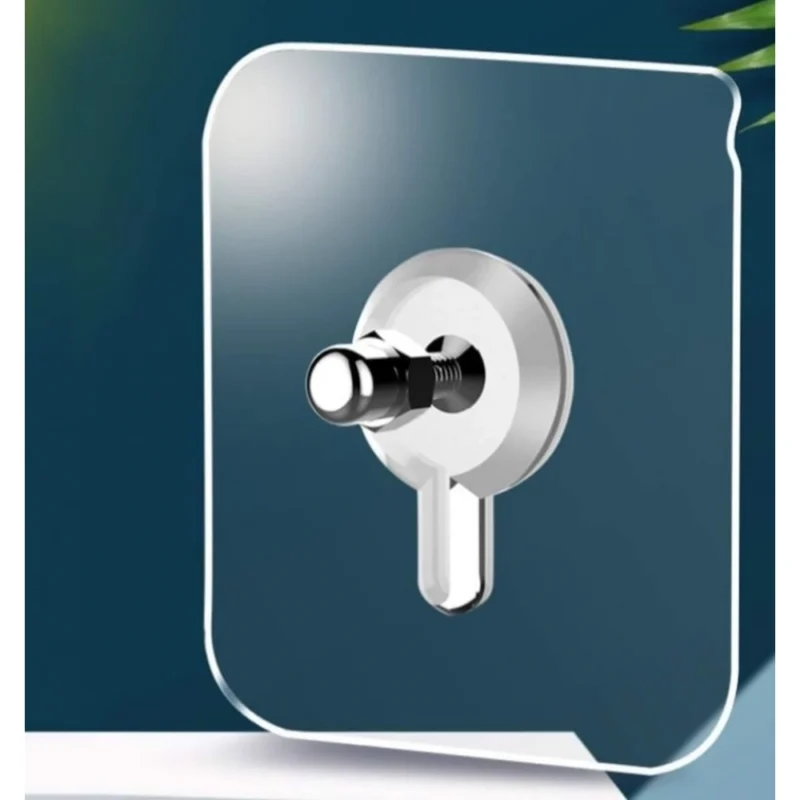 Pack of 25 Acrylic-Metal Wall Hook (Multicolor) - Image 3