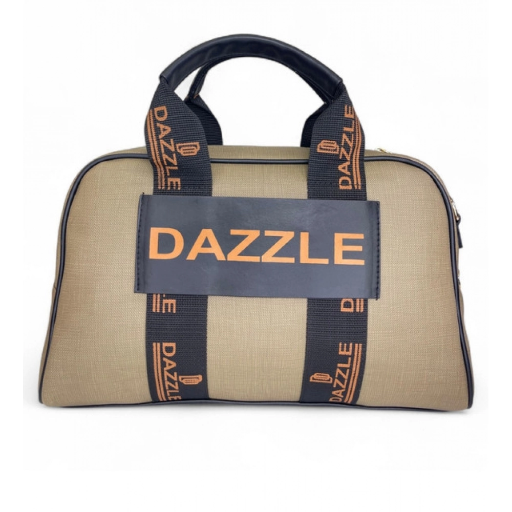 Women's Polyurethane Textured Duffle Bag with Adjustable & Removable Strap (Olive Green) - Image 2