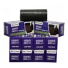 Pack of 10 Biodegradeable Vegetable-Paper 17 x 19 Inches Garbage Bag (Black)