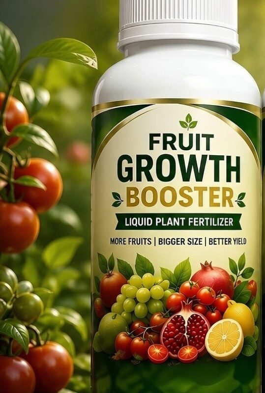 Pack of 2 Fruit Growth Booster Liquid Plant Fertilizer Bottles - 100 ML - Image 3